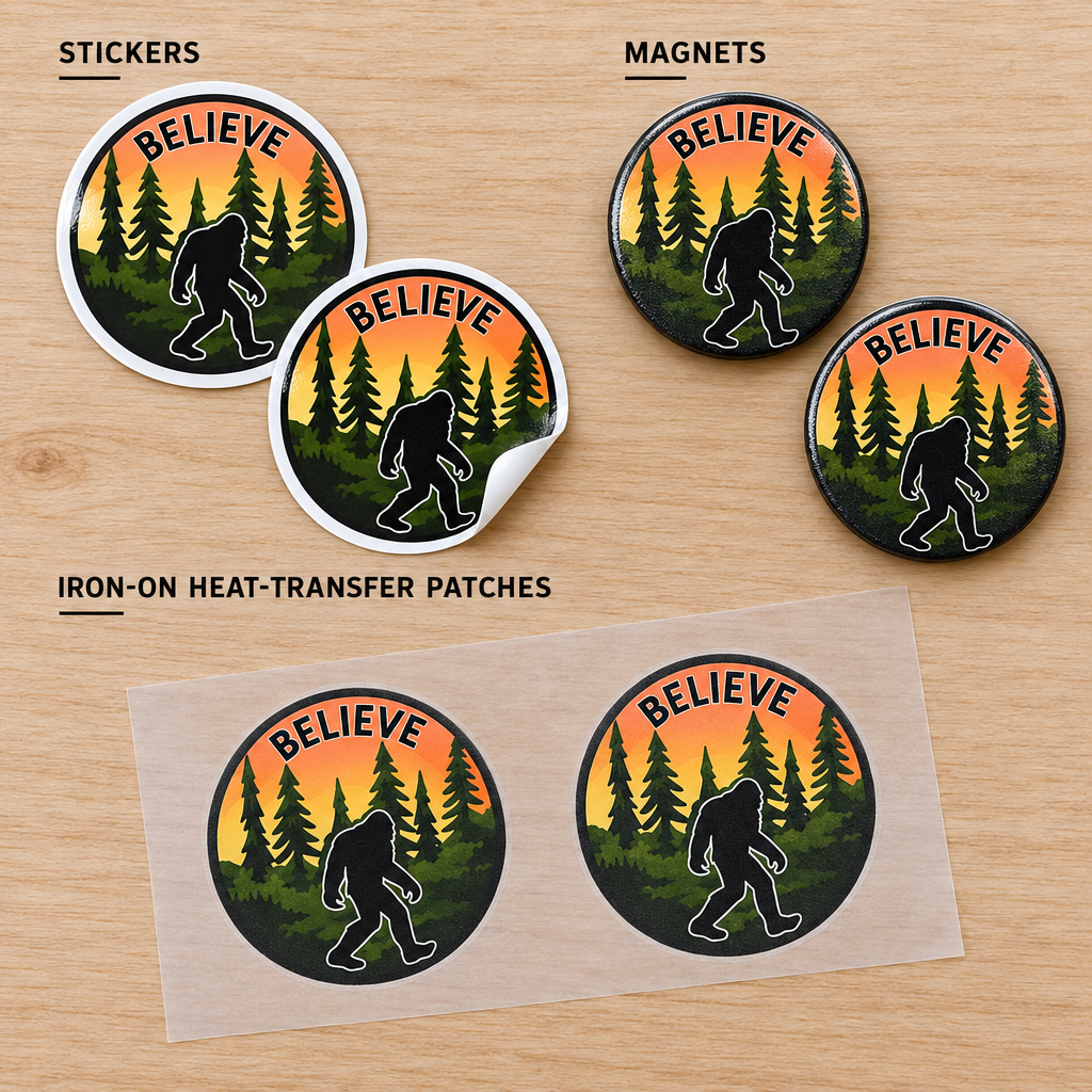 BELIEVE sticker pack
